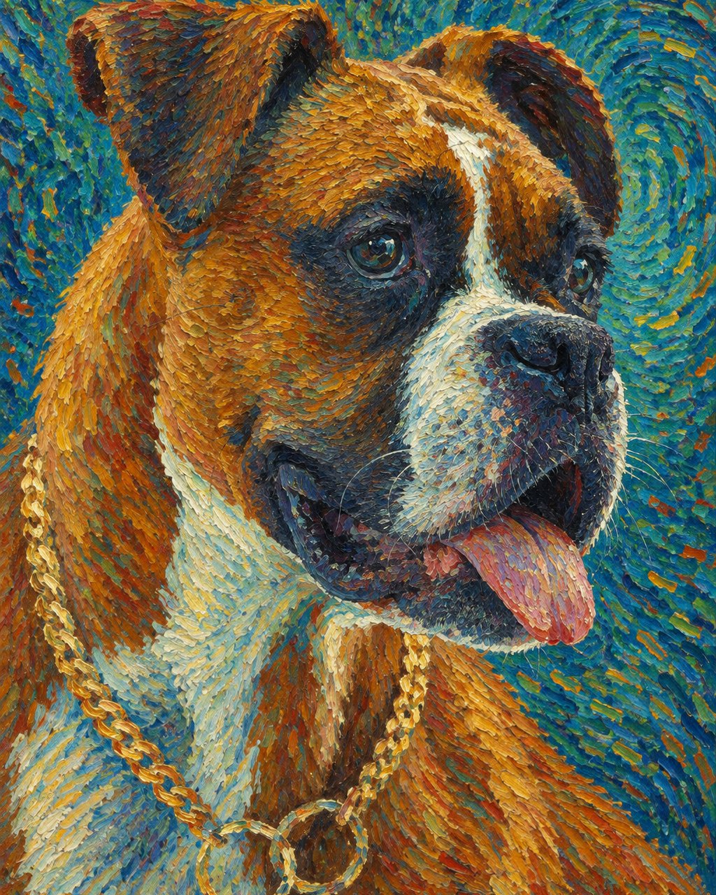 Rocky, Van Gogh style